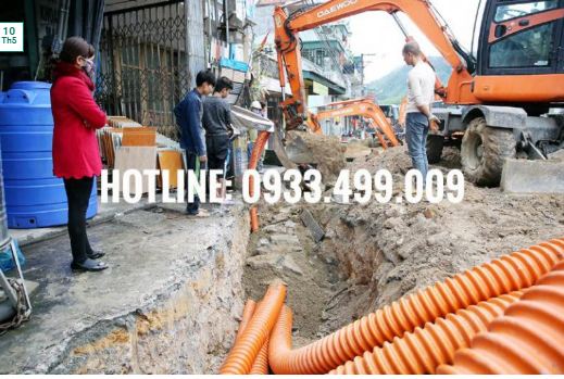 Dịch vụ đào đường ống - Xây Dựng Thái Sơn - Công Ty TNHH Kỹ Thuật Xây Dựng Thái Sơn